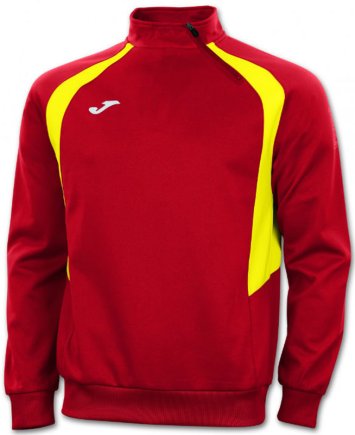Спортивна кофта Joma Champion III 100019.609 поліестер з коротким замком червоно-жовта