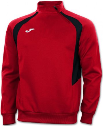 Спортивна кофта Joma Champion III 100019.601 поліестер з коротким замком червоно-чорна