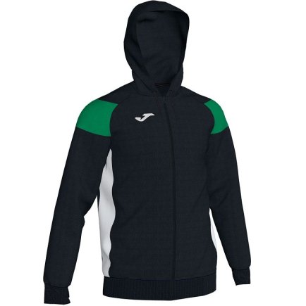 Олимпийка Joma CREW III 101271.104 цвет: черный/зеленый