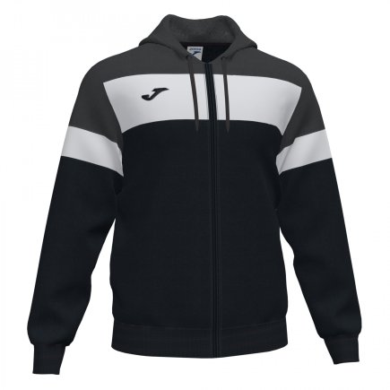 Олимпийка Joma Crew IV 101537.110 цвет: черный/серый