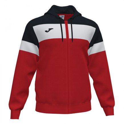 Олімпійка Joma Crew IV 101537.601 колір: червоний/чорний
