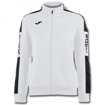 Спортивная кофта Joma CHAMPION IV WOMAN 900380.201 женская цвет: белый/черный