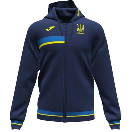 Олимпийка Joma сборной Украины ФФУ AT102378A339 цвет: темно-синий/желтый