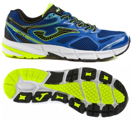 Кроссовки Joma VITALY S 704 R.VITAS-704 цвет: темно-синий/желтый