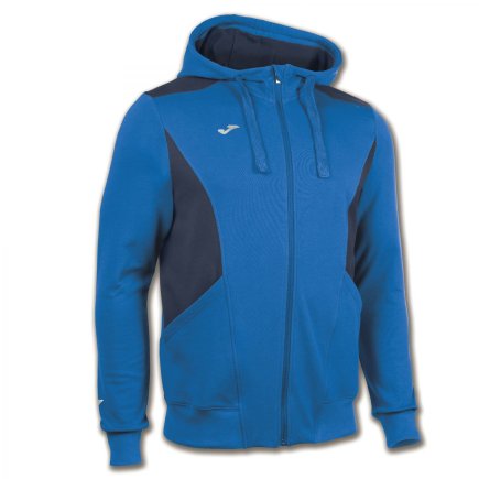 Толстовка Joma COMFORT 100444.703 з капюшоном колір: синій/темно-синій