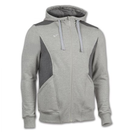 Толстовка Joma COMFORT 100444.250 с капюшоном цвет: серый