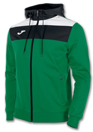 Толстовка Joma CREW 100245.450 з капюшоном колір: зелений