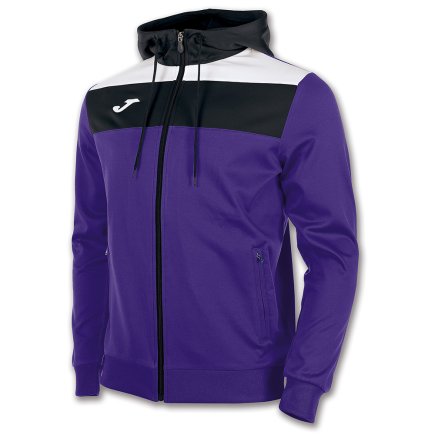 Толстовка Joma CREW 100245.550 з капюшоном колір: фіолетовий
