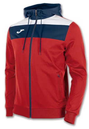 Толстовка Joma CREW 100245.600 с капюшоном цвет: красный