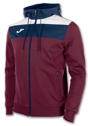 Толстовка Joma CREW 100245.650 з капюшоном колір: бордовий