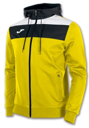 Толстовка Joma CREW 100245.901 с капюшоном цвет: желтый