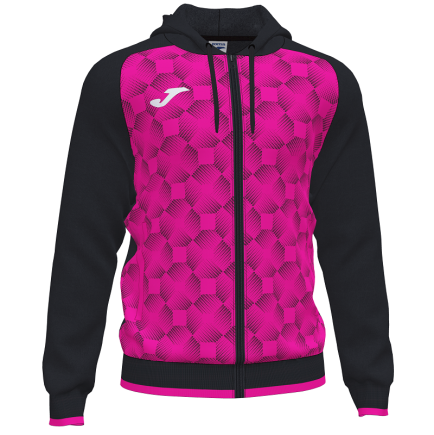 Толстовка Joma SUPERNOVA III 102262.118 колір: чорний/рожевий