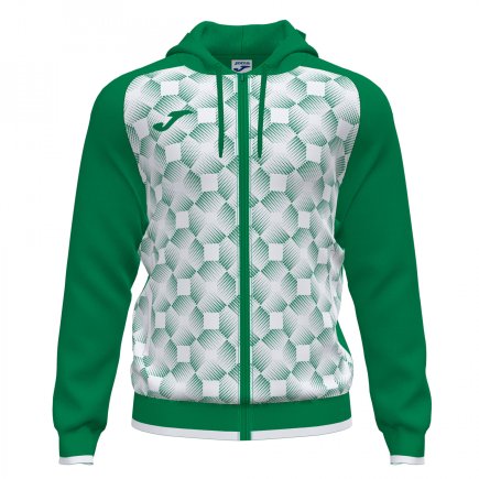 Толстовка Joma SUPERNOVA III 102262.452 цвет: зеленый/белый