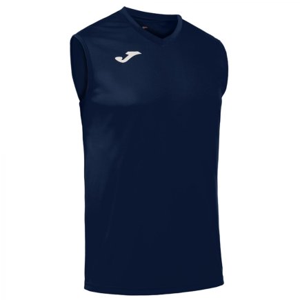 Футболка Joma COMBI 100436.331 без рукавов цвет: темно-синий