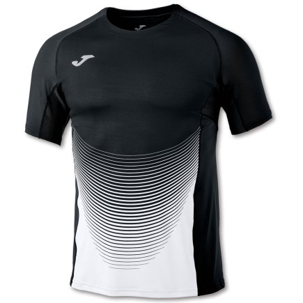 Футболка Joma Elite VI 100949.102 колір: чорний/білий