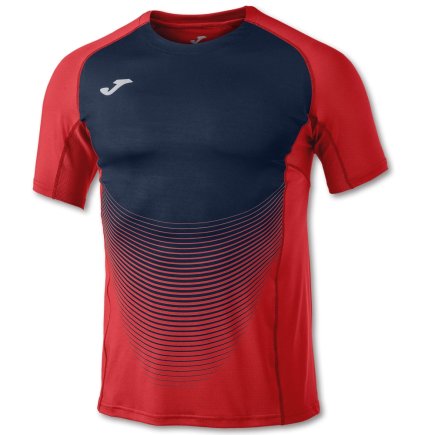 Футболка Joma Elite VI 100949.603 цвет: красный/темно-синий