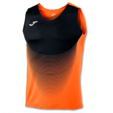 Майка Joma T-SHIRT ELITE VI ORANGE-BLACK SLEEVELESS 100950.051