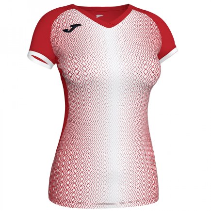 Футболка жіноча Joma SUPERNOVA 900890.602 колір: червоний/білий