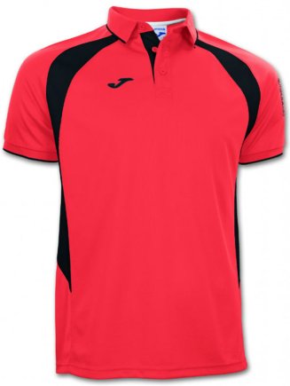 Поло Joma Champion III 100018.041 малиново-чорне