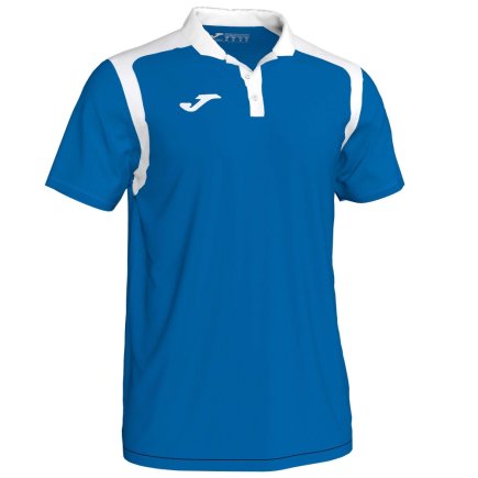 Поло Joma Champion V 101265.702 цвет: голубой/белый