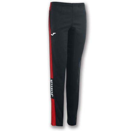 Спортивные штаны женские Joma CHAMPION IV WOMAN 900450.106 цвет: черный/красный