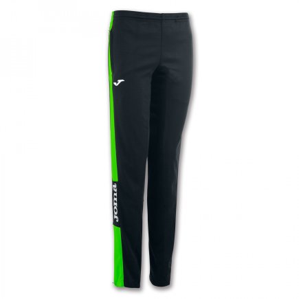 Спортивні штани жіночі Joma CHAMPION IV WOMAN 900450.117 колір: чорний/зелений
