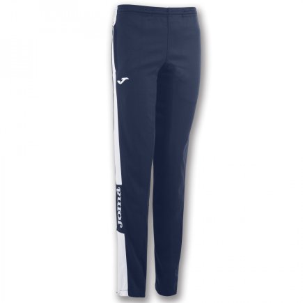 Спортивні штани жіночі Joma CHAMPION IV WOMAN 900450.302 колір: темно-синій/білий