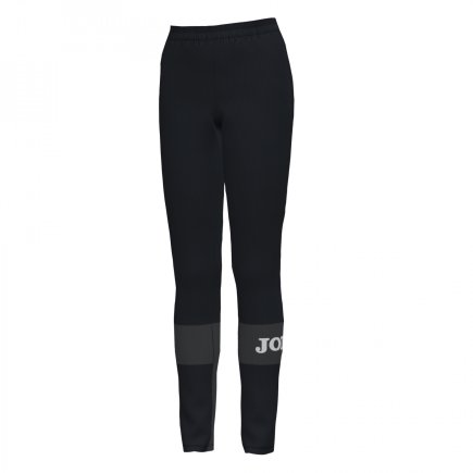Спортивные штаны женские Joma CREW IV WOMAN 901048.110 цвет: черный/серый
