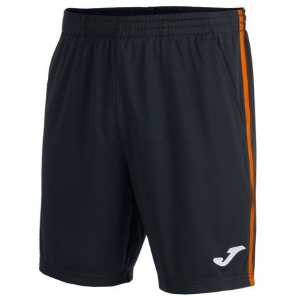 Шорты Joma OPEN III 102252.120 цвет: черный/оранжевый