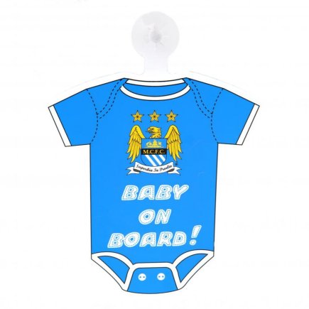 Автомобільна підвіска Manchester City FC Baby On Board Sign