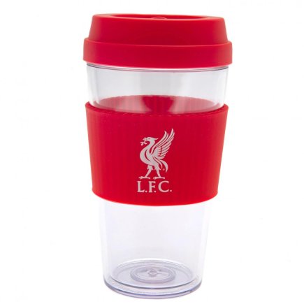 Склянка пластикова для подорожей Liverpool FC 400 мл