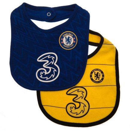 Набір нагрудників Chelsea FC 2 Pack Bibs BY