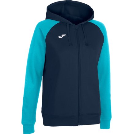 Спортивна кофта Joma Academy IV 901336.342 жіноча колір: темно-синій/блакитний