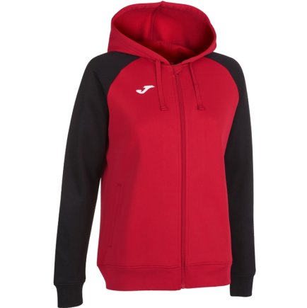 Спортивна кофта Joma Academy IV 901336.601 жіноча колір: червоний/чорний