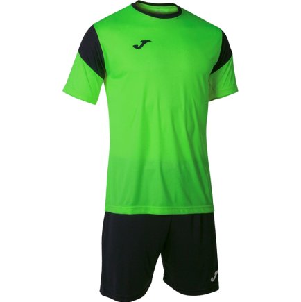 Футбольная форма Joma Academy V 102741.021 цвет: салатовый/черный