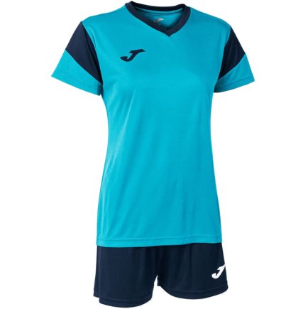 Футбольна форма Joma Academy V SET PHOENIX 901709.013 жіноча колір: блакитний/темно-синій