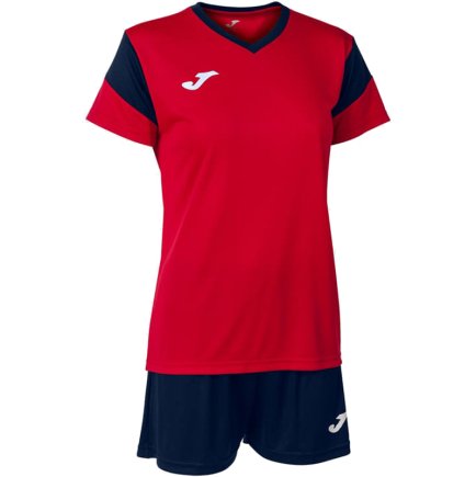 Футбольна форма Joma Academy V SET PHOENIX 901709.603 жіноча колір: червоний/чорний