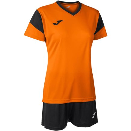Футбольна форма Joma Academy V SET PHOENIX 901709.881 жіноча колір: помаранчевий/чорний Футбольна форма Joma Academy V SET PHOENIX 901709.881 жіноча колір: помаранчевий/чорний