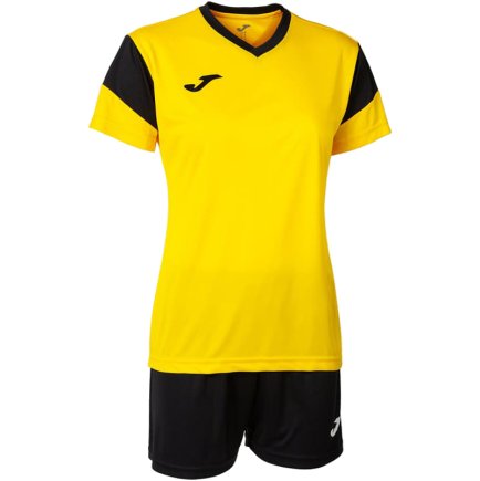 Футбольна форма Joma Academy V SET PHOENIX 901709.901 жіноча колір: жовтий/чорний
