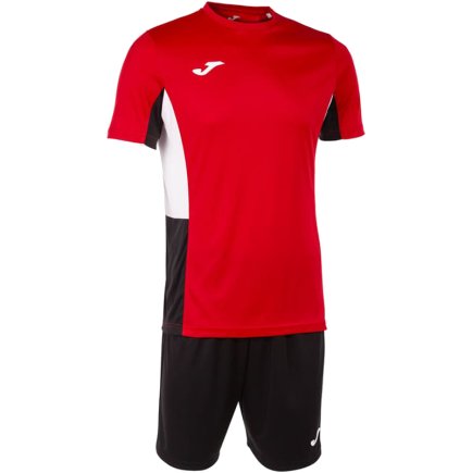 Футбольная форма Joma Academy VI DANUBIO II 103213.601 цвет: красный/черный