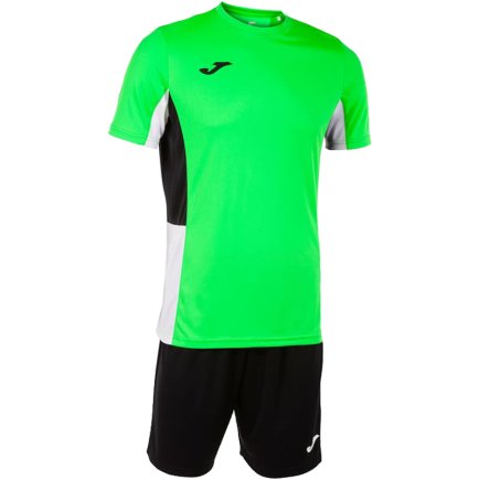 Футбольная форма Joma Academy VI DANUBIO II 103213.021 цвет: салатовый/черный