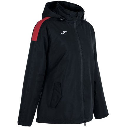 Куртка женская Joma ALASKA ANORAK TRIVOR 901429.106 цвет: черный/красный