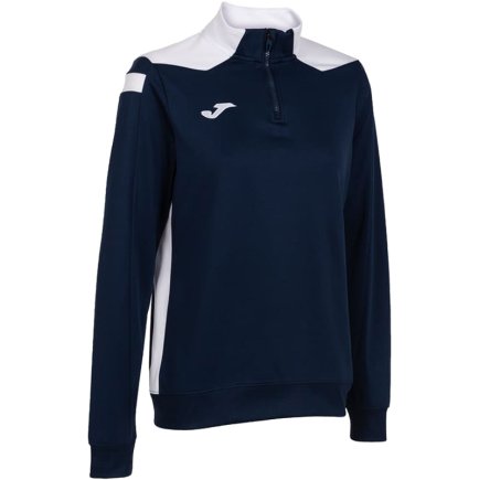 Спортивна кофта Joma CHAMPIONSHIP VI 901268.332 жіноча колір: темно-синій/білий