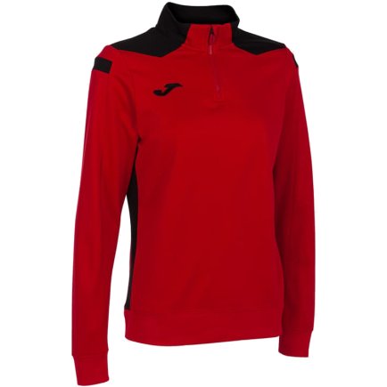 Спортивна кофта Joma CHAMPIONSHIP VI 901268.601 жіноча колір: червоний/чорний