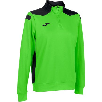 Спортивная кофта Joma CHAMPIONSHIP VI 901268.021 женская цвет: салатовый/черный