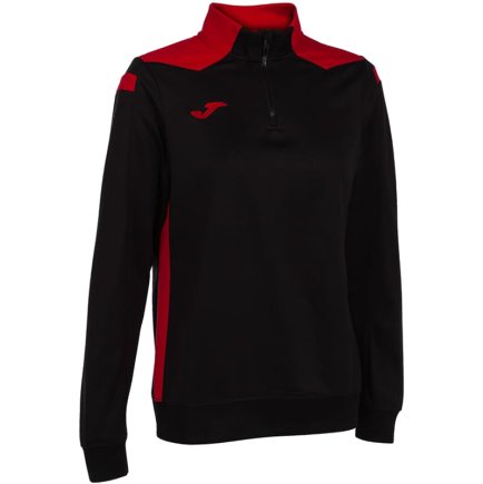 Спортивна кофта Joma CHAMPIONSHIP VI 901268.106 жіноча колір: чорний/червоний
