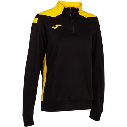 Спортивна кофта Joma CHAMPIONSHIP VI 901268.109 жіноча колір: чорний/жовтий