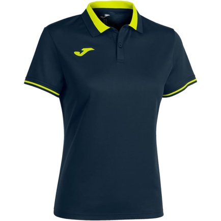 Поло женская Joma CHAMPIONSHIP VI 901272.321 цвет: темно-синий/салатовый