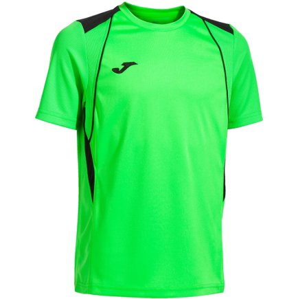Футболка ігрова Joma Championship VII 103081.021 колір: салатовий/чорний