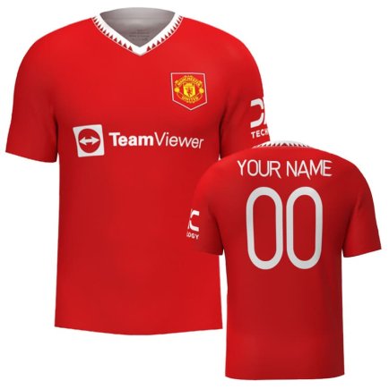 Футболка Manchester United (Манчестер Юнайтед) 2022-2023 ігрова/повсякденна 10225602 колiр: червоний